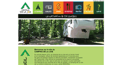 Desktop Screenshot of campingdelajoie.com